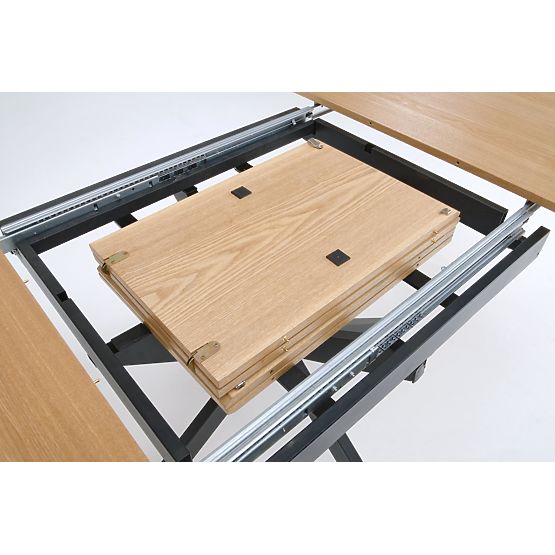 ACORD sklopivi stol, prirodni / crni (2p=1ks)