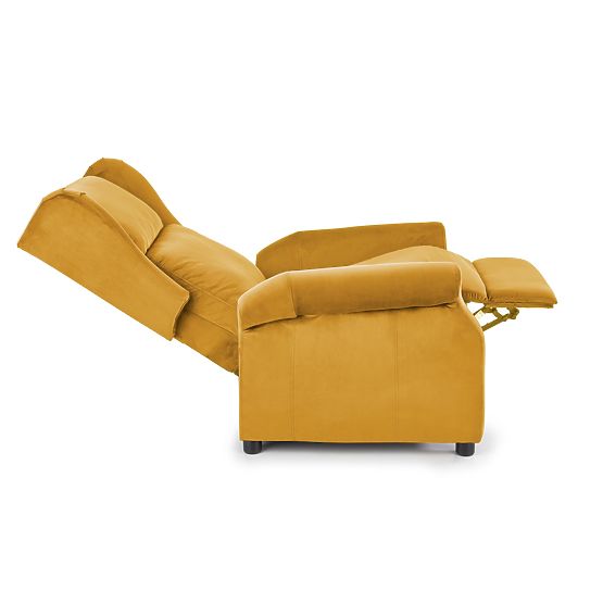 AGUSTIN 2 relaxacijska fotelja u boji senfa