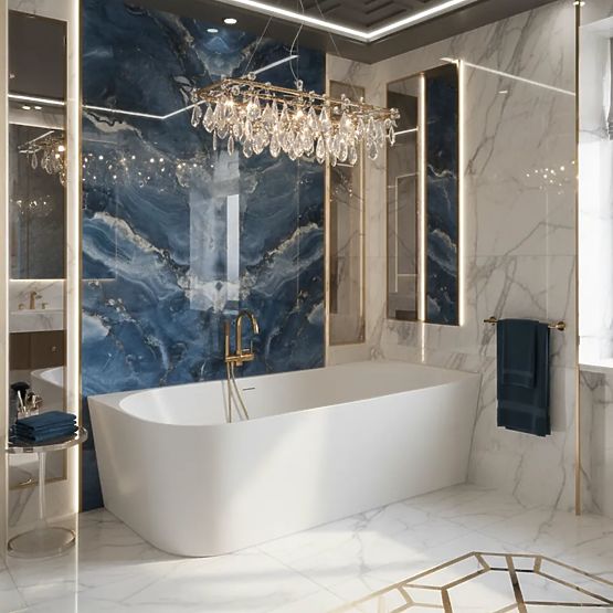 Akrilna Kutna Kada BELLANTO SLIM 170 Desna