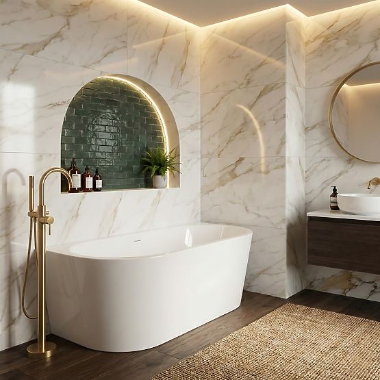 Akrilna zidna kada OLIMPIA 170 cm