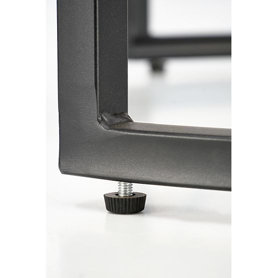 ALEXANDRA set od 2 stola, crni mramor / crna