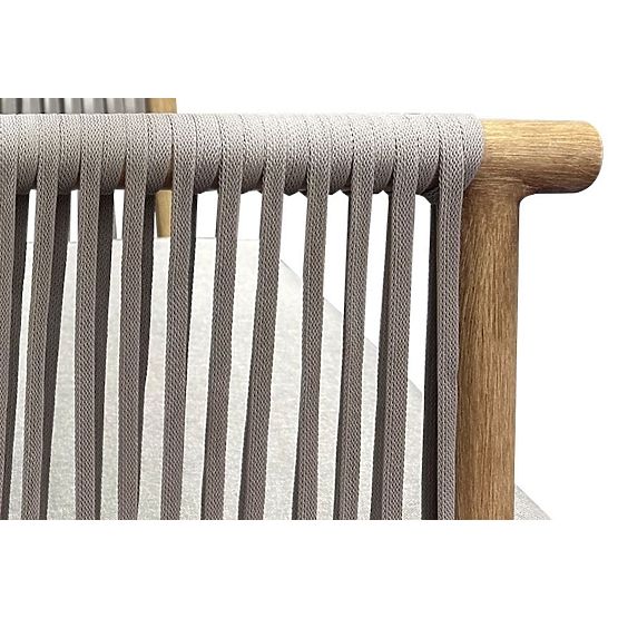 Aluminijska vrtna sofa BLANDO - velika 3-sjed, 186 cm