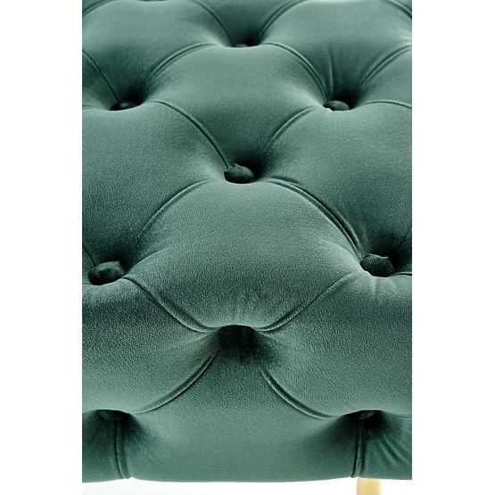 ATHENA klupa tamno zelena / zlatna