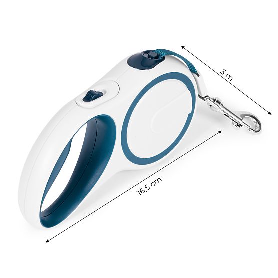 Automatski povodac za psa ili mačku s blokadom, 3m