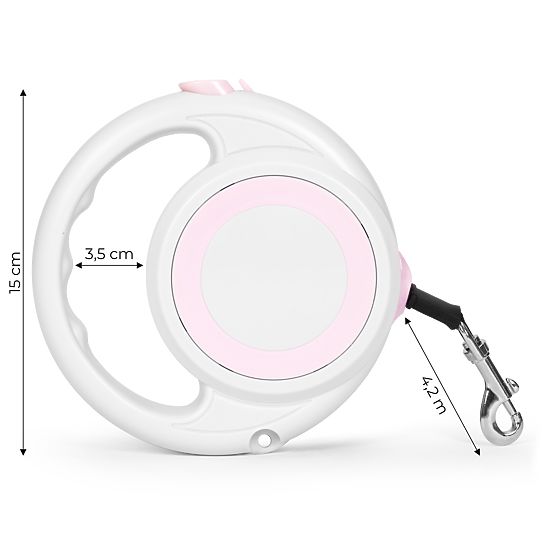 Automatski povodac za psa ili mačku s blokadom, duljina 4,2 m