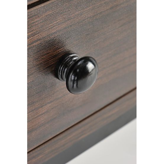 B46 radni stol orah / crna (1p=1ks)