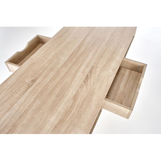 B48 radni stol hrast sonoma / bijeli