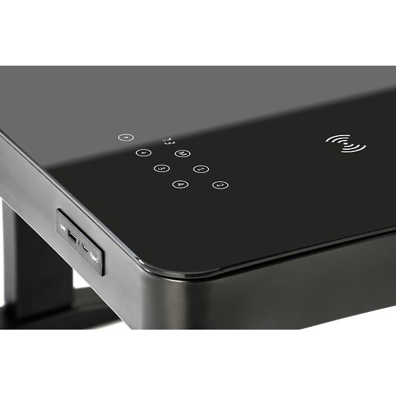 B52 stol s funkcijom podešavanja visine, crni (2p=1ks)