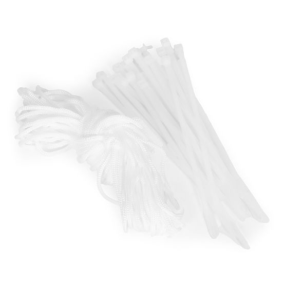 Balkonska tenda s okovima 100x700 cm zasjenjujuća mreža + instalacijski elementi siva MultiGarden