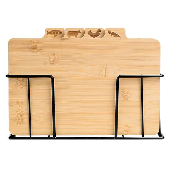 Bambusna daska za rezanje Skara set od 4 komada
