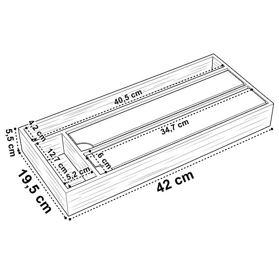 Bambusni dozator folije BORDE