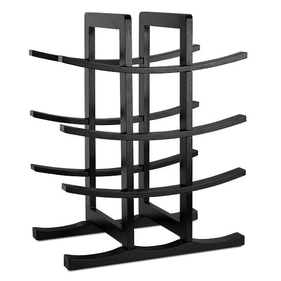 Bambusni stalak za vino Todgar crni