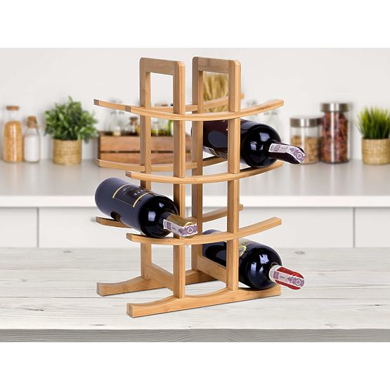 Bambusov stalak za vino Todgar