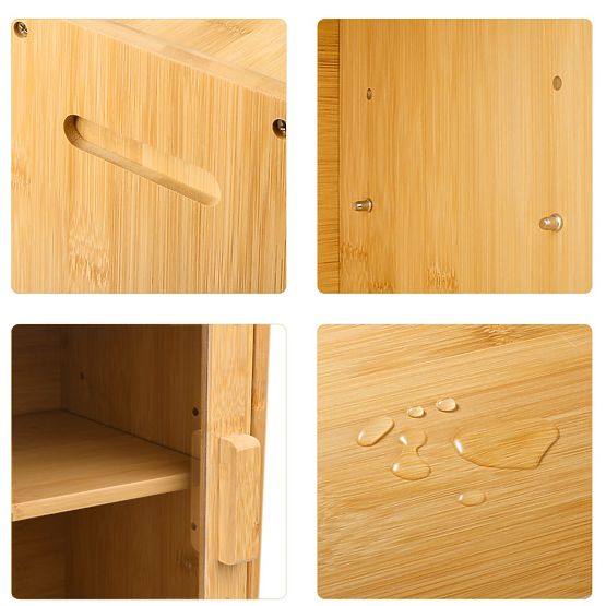 Bambusova kutija za kruh Pierre, posuda za kruh