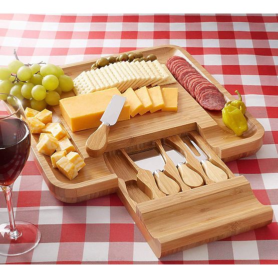 Bambusova ploča za grickalice i sireve Estera