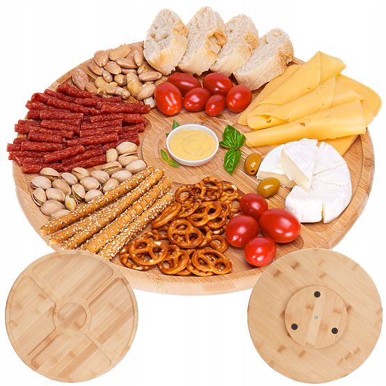 Bambusova ploča za posluživanje i sireve Gracja