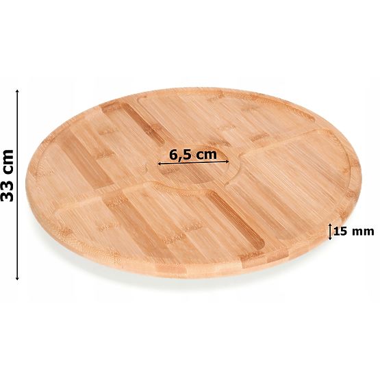 Bambusova ploča za posluživanje i sireve Gracja