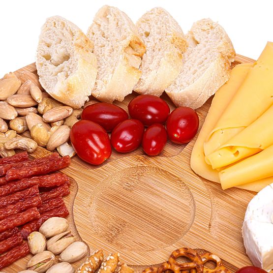 Bambusova ploča za posluživanje i sireve Gracja