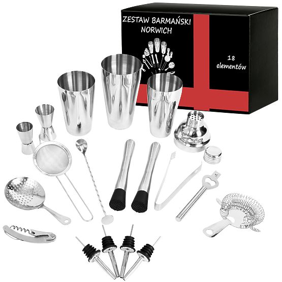 Barmenski set Norwich Premium 18 komada