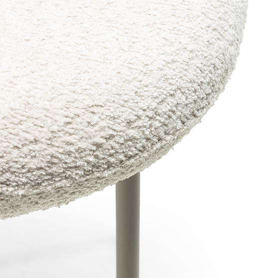 Barska stolica Fiori svijetlo bež, zaobljeni oblici