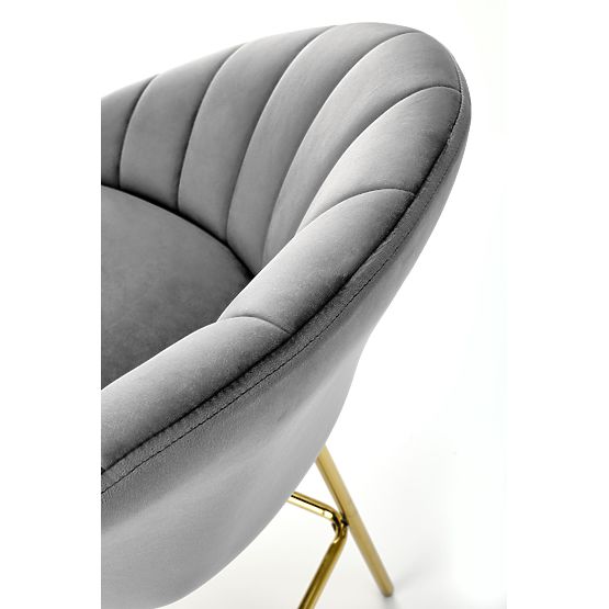 Barska stolica H112 siva / zlatna (2p=2kom)