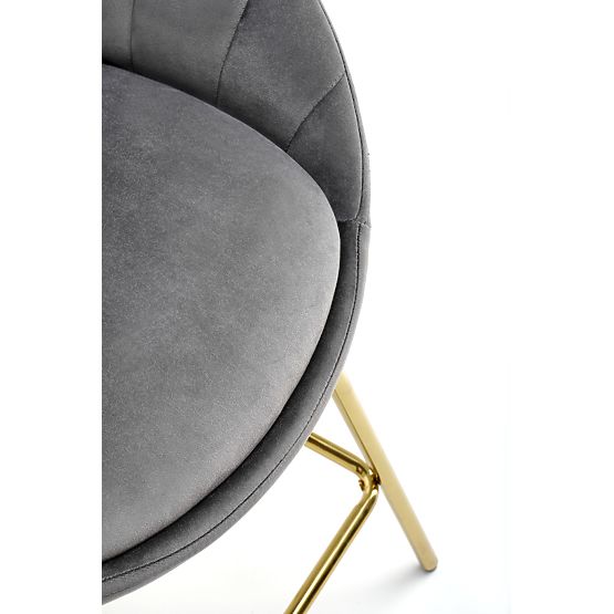 Barska stolica H112 siva / zlatna (2p=2kom)