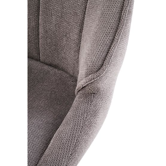 Barska stolica H122 noge - crne, sjedalo - sivo (1p=2kom)