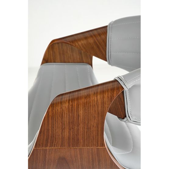 Barska stolica H123 siva / orah (1p=1kom)