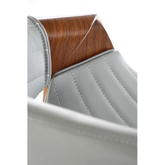 Barska stolica H123 siva / orah (1p=1kom)