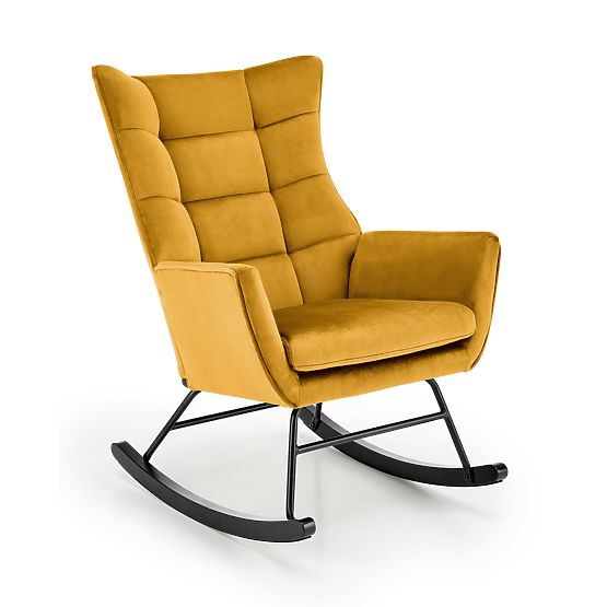 BAZALTO ljuljačka stolica u boji senfa (1p=1ks)