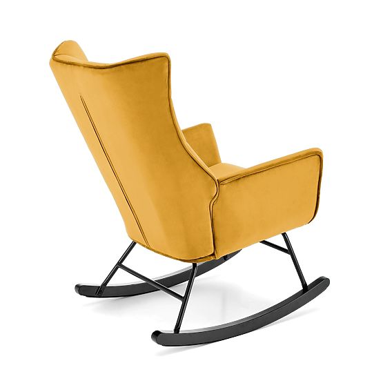 BAZALTO ljuljačka stolica u boji senfa (1p=1ks)