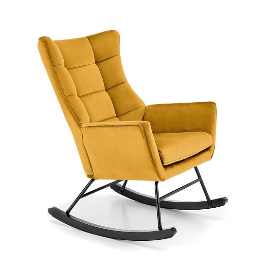 BAZALTO ljuljačka stolica u boji senfa (1p=1ks)