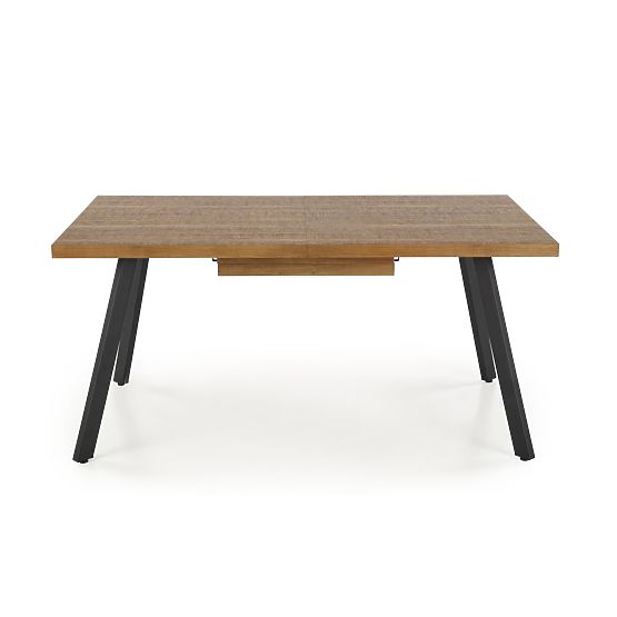 BERLIN proširivi stol 140-180 cm, ploča - orah, okvir - crni (2p=1ks)