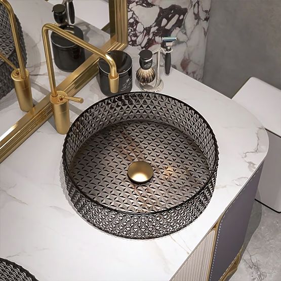 Bezvremenski umivaonik Rea Cristal Grey 39