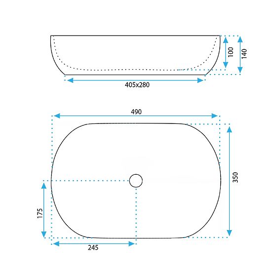 Bezvremenski umivaonik Rea Lisa