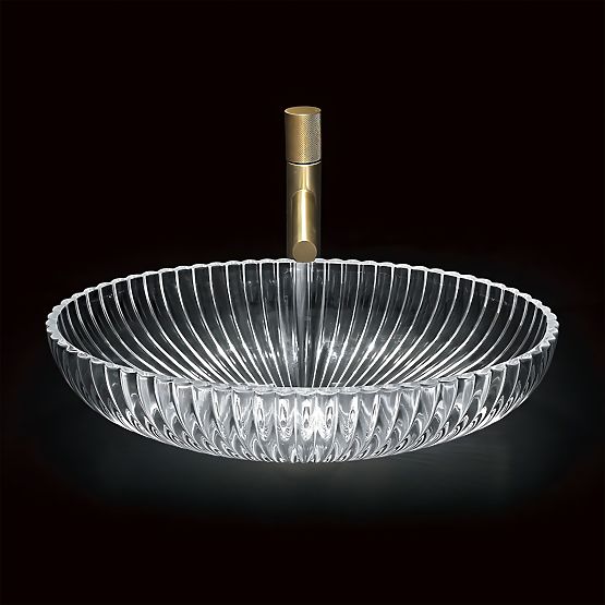 Bezvremenski umivaonik Rea Nicole Transparentan