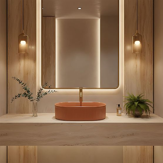 Bezvremenski umivaonik Rea Vanda Cinnamon Matt