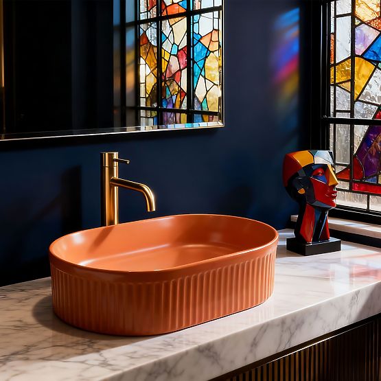 Bezvremenski umivaonik Rea Vanda Cinnamon Matt