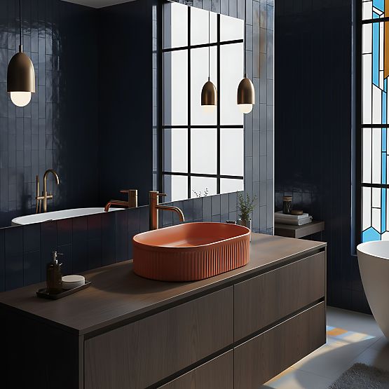 Bezvremenski umivaonik Rea Vanda Cinnamon Matt