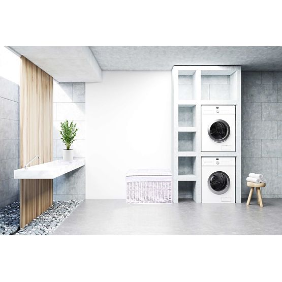 Bijela pletena škrinja 160 L