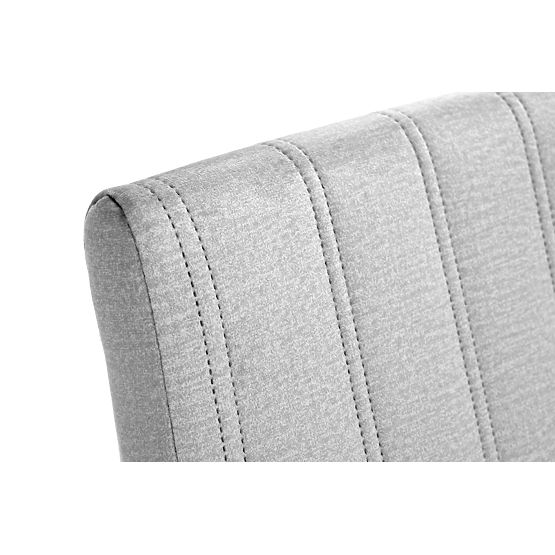 Blagovaonska stolica DIEGO 2 - svijetlosiva/crna