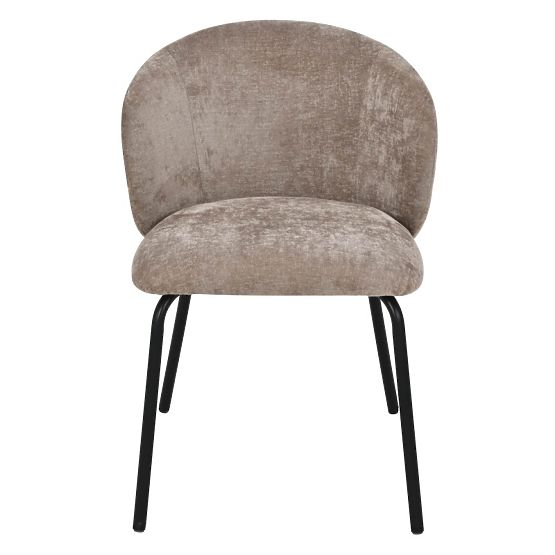 Blagovaonska stolica Larisa, smeđa/crne noge