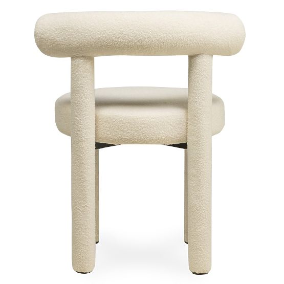 Blagovaonska stolica Pedro 2.0, krem, boucle
