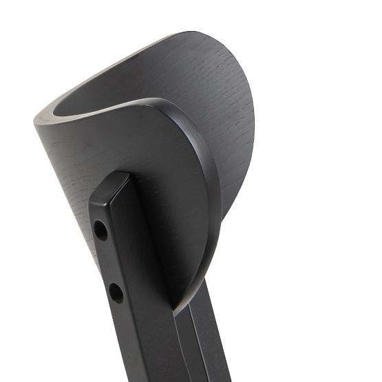 Blagovaonski set Roxby crni stol i četiri stolice