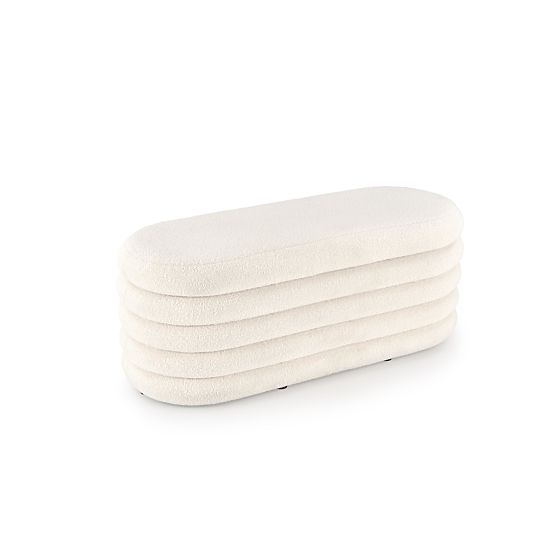 BLISS klupa s prostorom za pohranu, krem (1p=1ks)