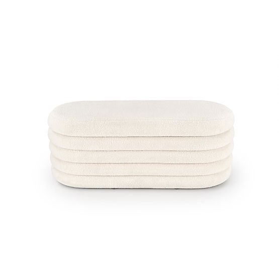 BLISS klupa s prostorom za pohranu, krem (1p=1ks)