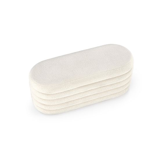 BLISS klupa s prostorom za pohranu, krem (1p=1ks)