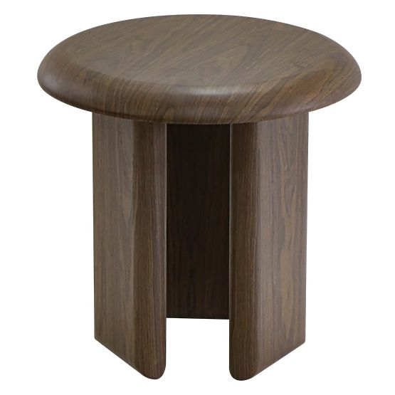 Bočni stolić Keo 50 cm, tamni orah