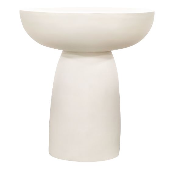 Bočni stolić Lagoon 45 cm, bež, mat