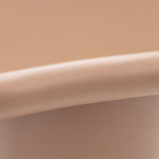 Bočni stolić Monaco cimet, mat, zaobljeni oblici